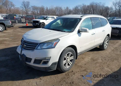 2015 Chevrolet Traverse 2Lt из США, поврежденный, VIN 1GNKRHKD0FJ149533
